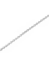 Rhodium Plated Pearl Rosette Belly Chain