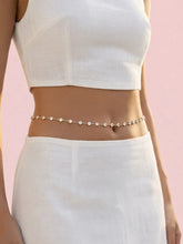 Gold Plated Crystal Sequence Belly Chain