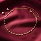 Gold Plated Crystal Sequence Belly Chain