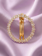 Gold Plated Exquisite Wreath Hair Clip