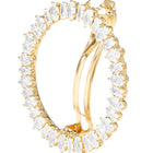 Gold Plated Exquisite Wreath Hair Clip