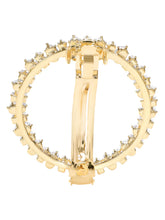 Gold Plated Exquisite Wreath Hair Clip