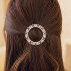 Gold Plated Gilded Mosaic Hair Clip