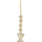 Gold Plated Green Kundan Designer Necklace set
