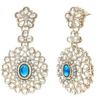 Gold Plated Azure Medallion Necklace Set