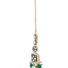 Gold Plated Kundan Bead Necklace Set for Women