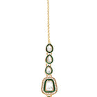 Gold Plated Kundan Meenakari Necklace Set