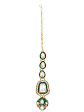 Gold Plated Kundan Meenakari Necklace Set
