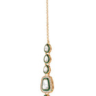 Gold Plated Kundan Meenakari Necklace Set