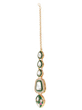 Gold Plated Kundan Meenakari Necklace Set