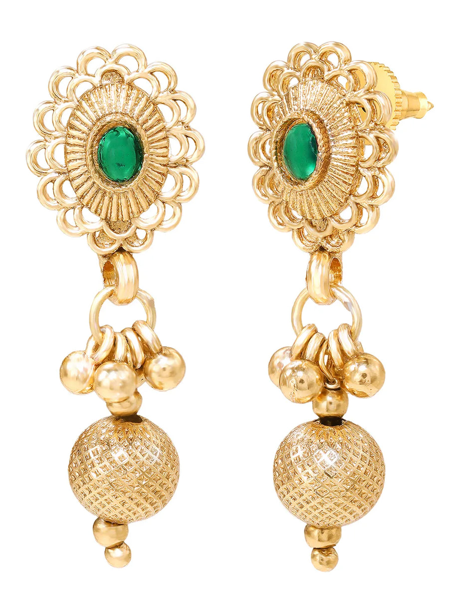 Gold Plated Antique Necklace Set for Women