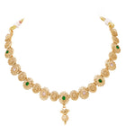 Gold Plated Antique Necklace Set for Women