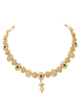 Gold Plated Antique Necklace Set for Women