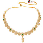 Gold Plated Antique Necklace Set for Women