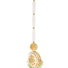Gold Plated Mint Kundan Heritage Bridal Set