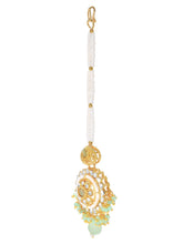 Gold Plated Mint Kundan Heritage Bridal Set