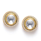 Round Stud Earrings | Elegant & Minimal Designs – Peora