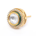 Round Stud Earrings | Elegant & Minimal Designs – Peora