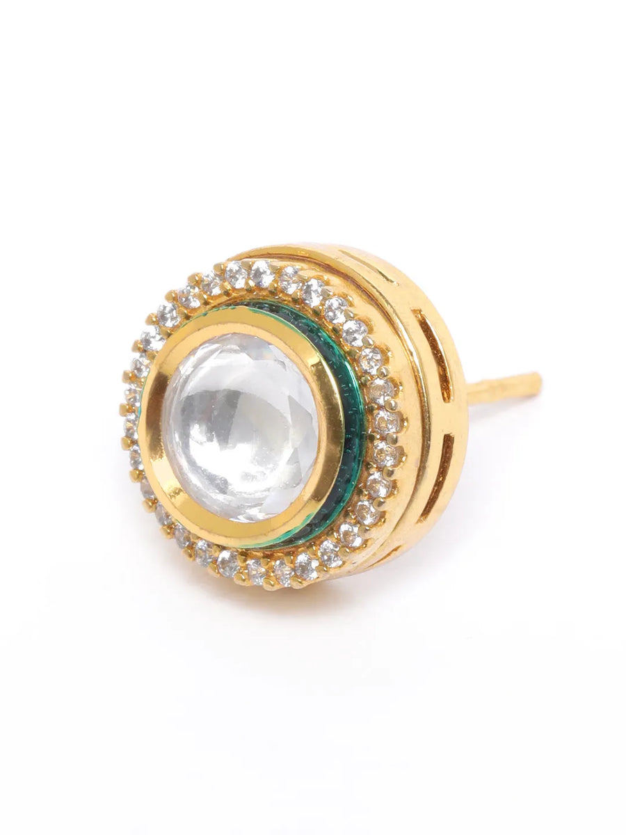 Round Stud Earrings | Elegant & Minimal Designs – Peora