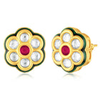 Stud Floral Earrings | Elegant Blooms for Daily Charm – Peora

