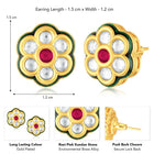 Stud Floral Earrings | Elegant Blooms for Daily Charm – Peora

