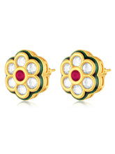 Stud Floral Earrings | Elegant Blooms for Daily Charm – Peora

