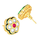 Stud Floral Earrings | Elegant Blooms for Daily Charm – Peora

