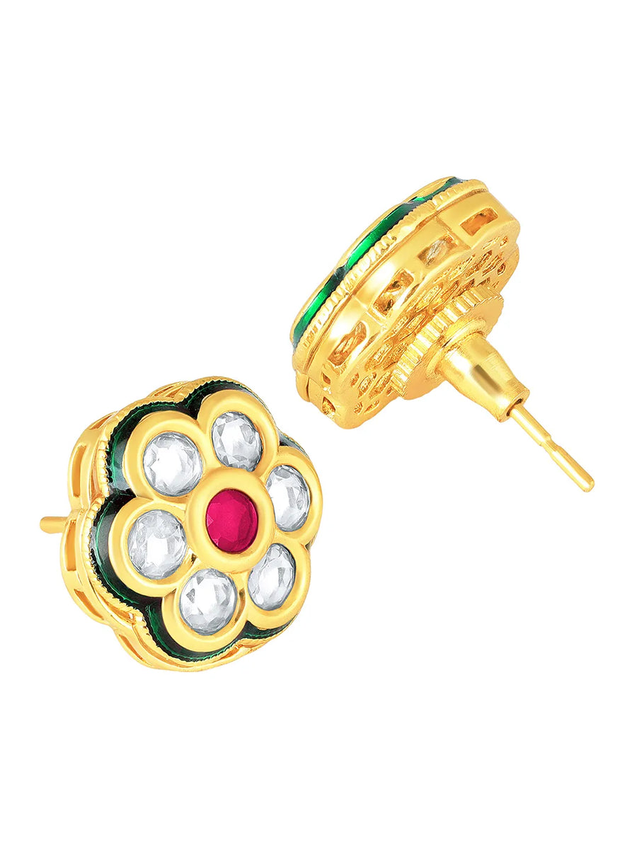 Stud Floral Earrings | Elegant Blooms for Daily Charm – Peora

