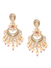 Kundan Dangle Earrings | Regal & Traditional Designs – Peora