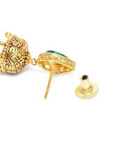 Royal Jhumkas with Pearl Charm