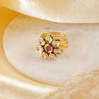 Royal Look Crystal Ring | Elegant Fashion Jewellery by Peora