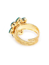 Royal Look Crystal Ring | Elegant Fashion Jewellery by Peora