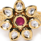 Royal Look Crystal Ring | Elegant Fashion Jewellery by Peora