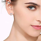 Sparkle Stud Earrings – Dazzling Jewellery by Peora