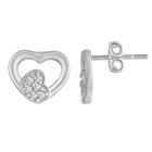 Sparkle Stud Earrings – Dazzling Jewellery by Peora