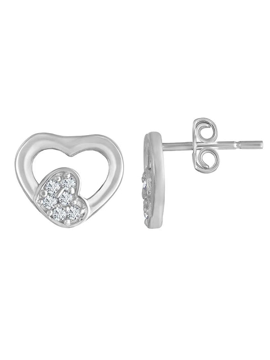Sparkle Stud Earrings – Dazzling Jewellery by Peora