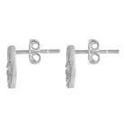 Sparkle Stud Earrings – Dazzling Jewellery by Peora