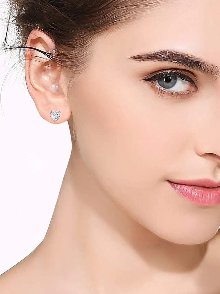 Reflection Stud Earrings – Elegant Jewellery by Peora