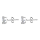 Silver Veil Stud Earrings – Elegant Silver Jewelry by Peora

