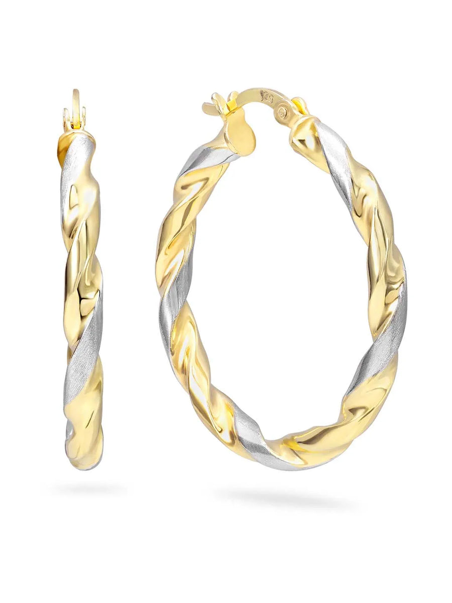 Gold Hoop Earrings for Women | Elegant Designs by Peora