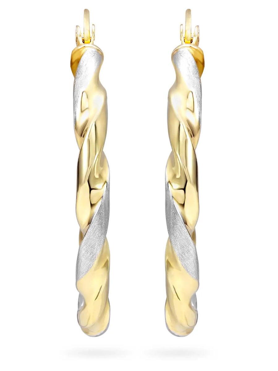 Gold Hoop Earrings for Women | Elegant Designs by Peora