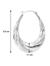 Hoop Earrings with Shine – Radiant Jewellery by Peora