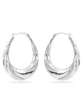 Hoop Earrings with Shine – Radiant Jewellery by Peora