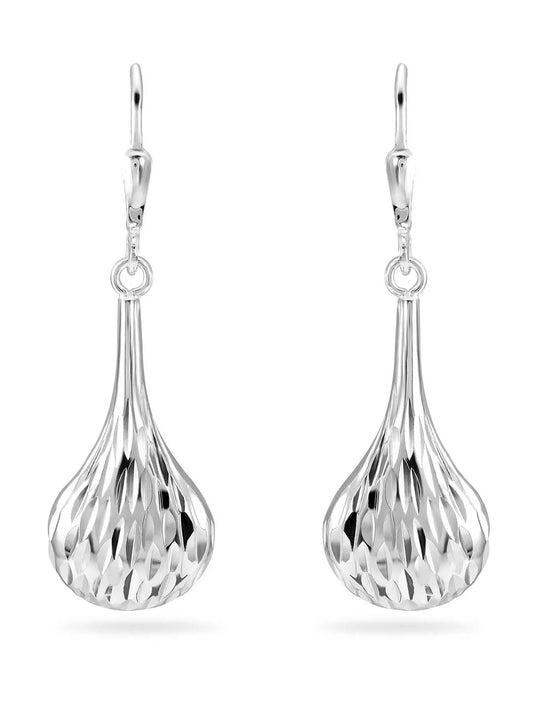 Mirage Drop Earrings – Elegant Statement Jewellery by Peora