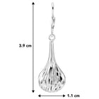 Mirage Drop Earrings – Elegant Statement Jewellery by Peora