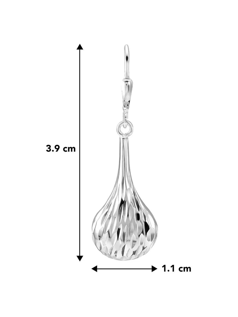 Mirage Drop Earrings – Elegant Statement Jewellery by Peora