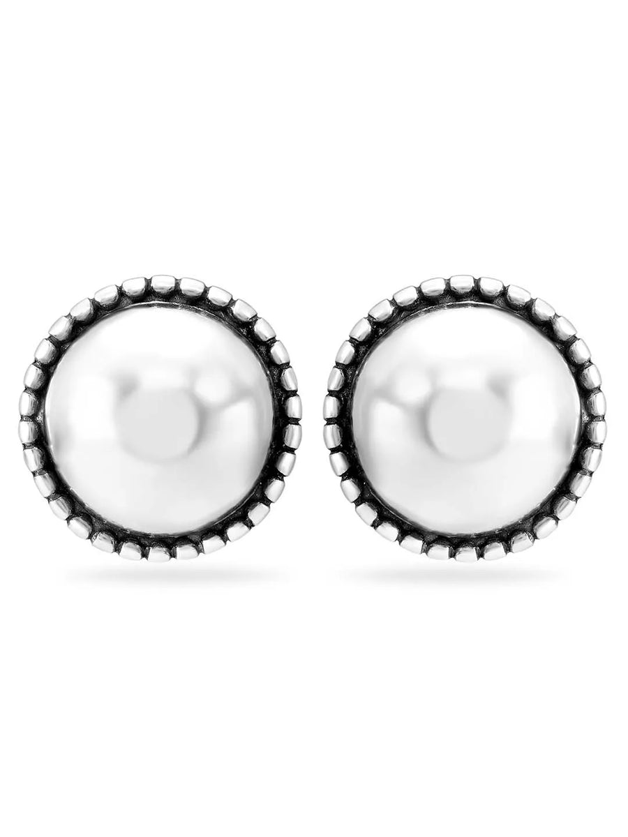 Pearl Stud Earrings – Timeless Elegance by Peora

