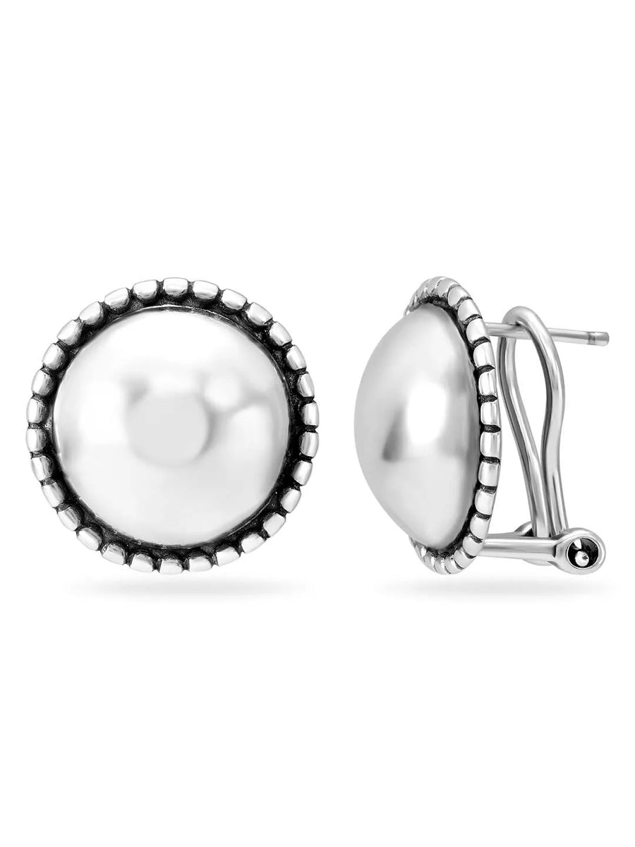 Pearl Stud Earrings – Timeless Elegance by Peora

