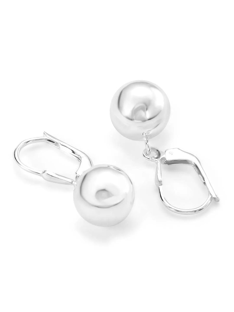 Circles Drop Earrings – Modern Elegance by Peora

