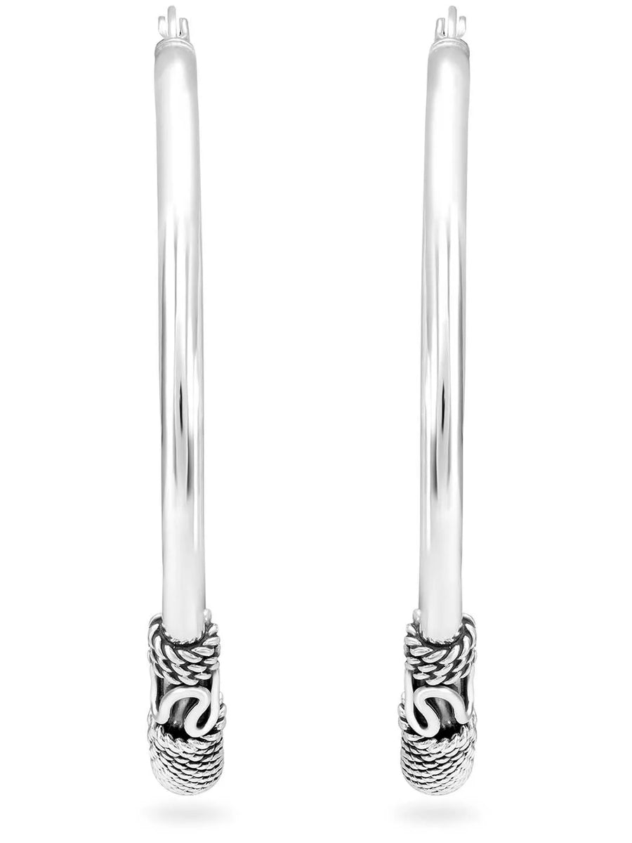 Moon Circles Hoop Earrings – Mystical & Stylish by Peora

